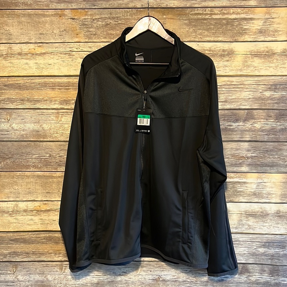 New Nike Men's Epic Jacket Anthracite/Black X-Large